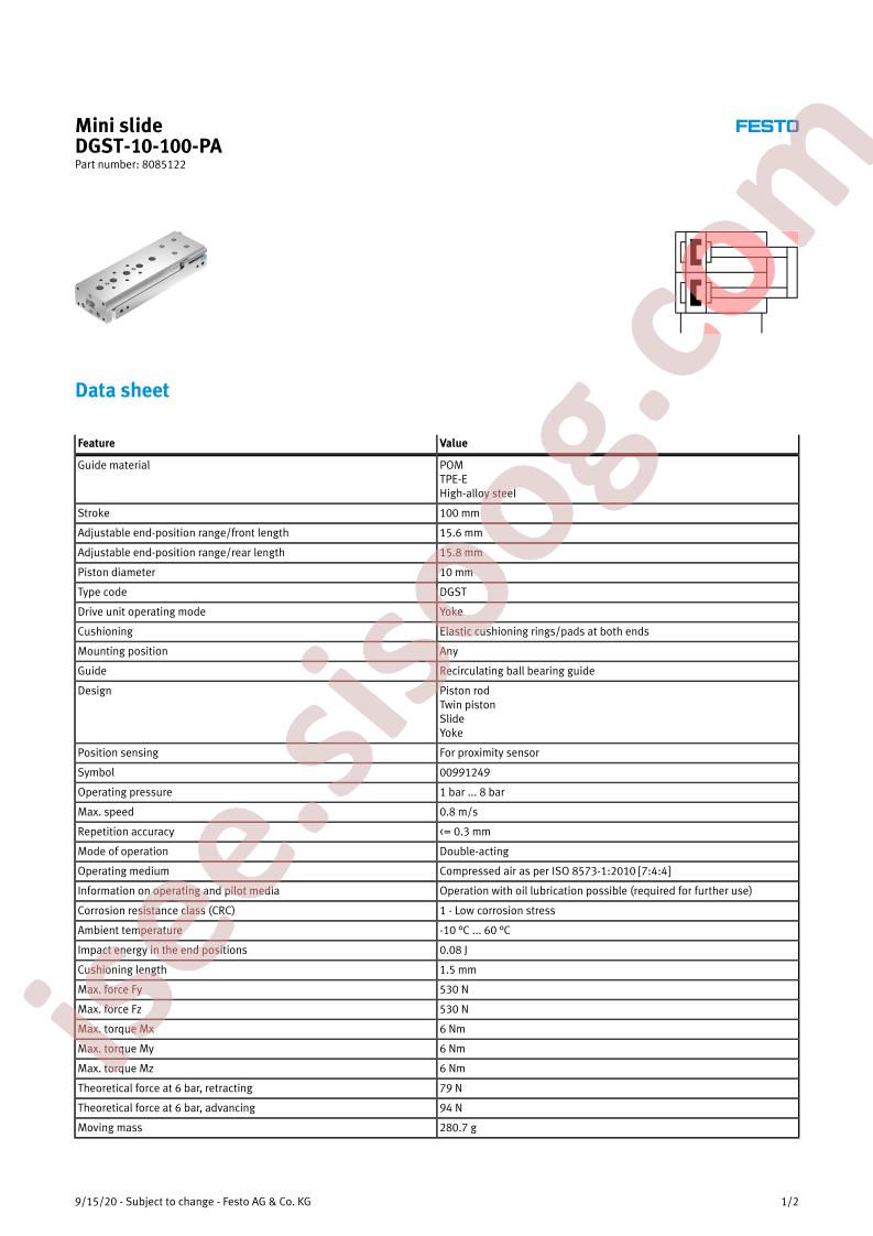 DGST-10-100-PA