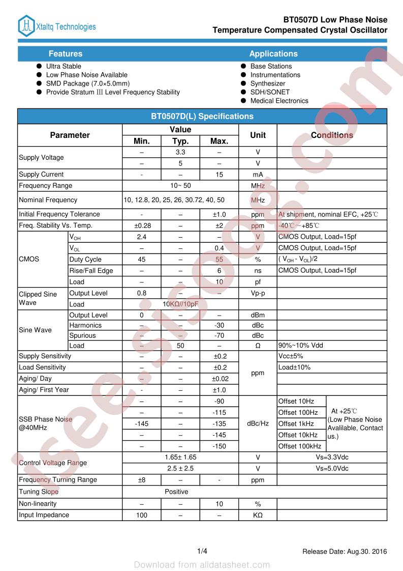 BT0507DH3C507CB20
