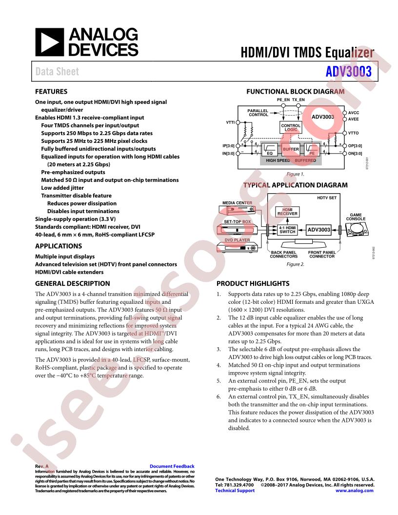 ADV3003ACPZ