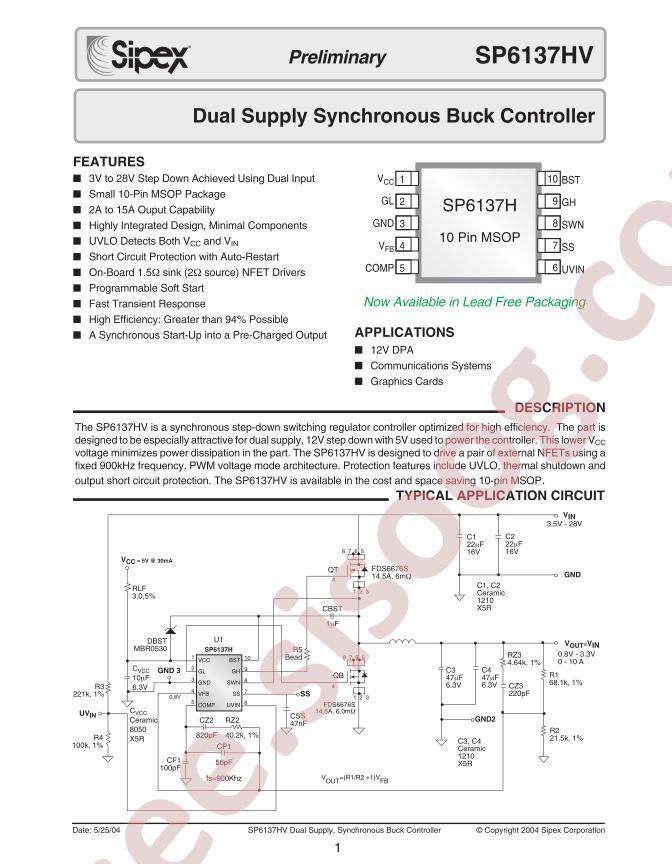 SP6137HV
