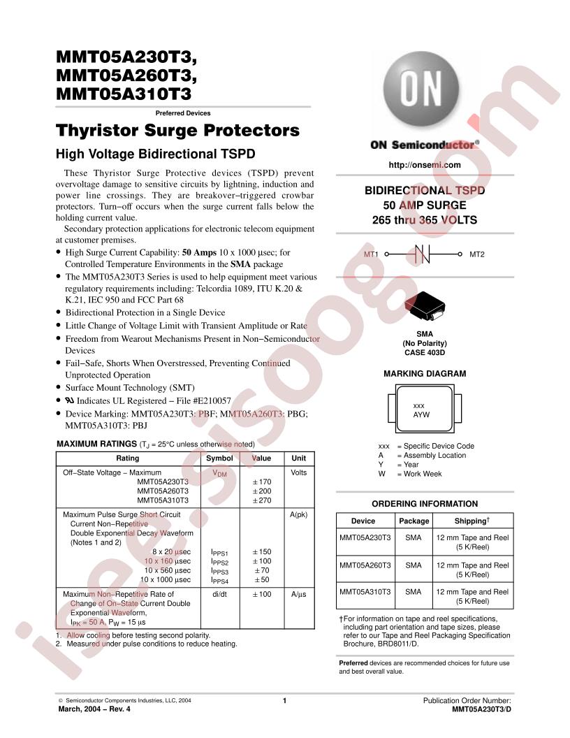 MMT05A260T3