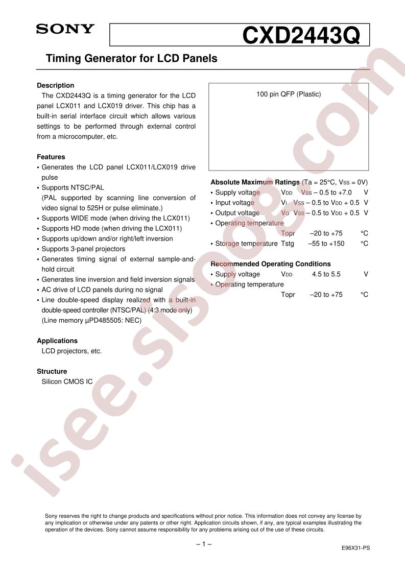 CXD2443Q
