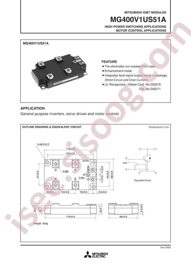 MG400V1US51A