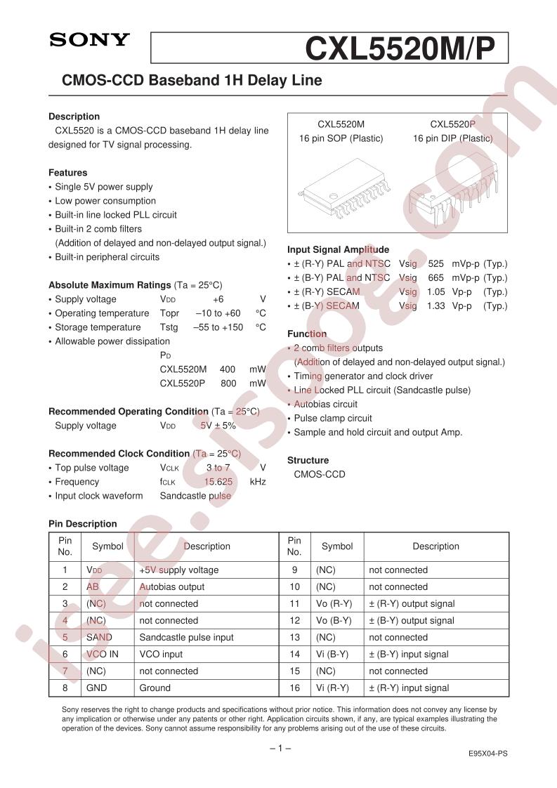 CXL5520P