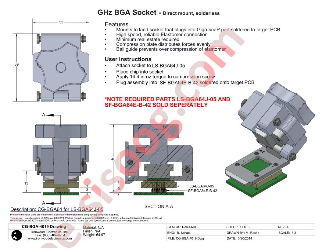 CG-BGA-4019