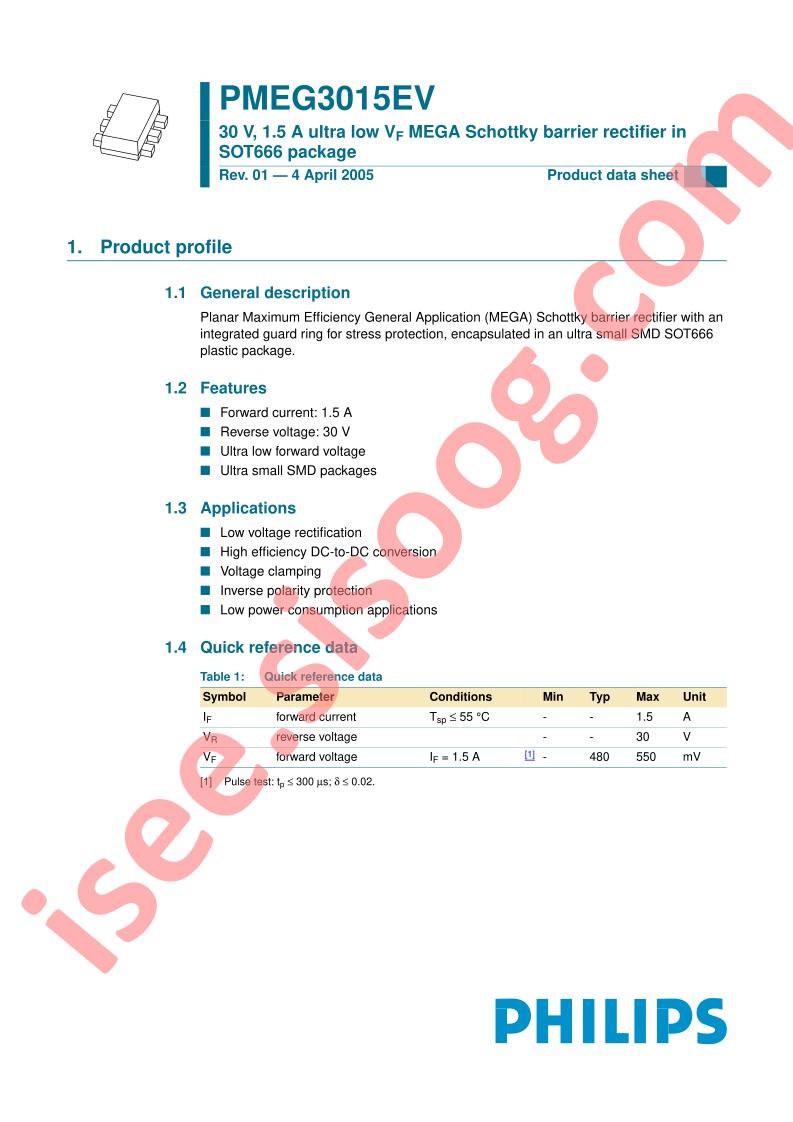 PMEG3015EV