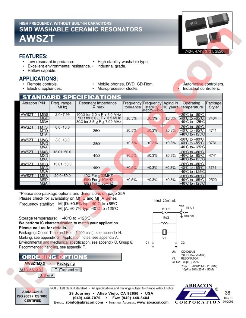 AWSZTMCA-T