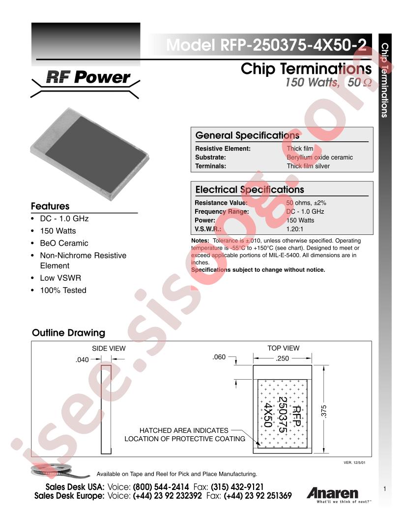 RFP-250375-4X50-2