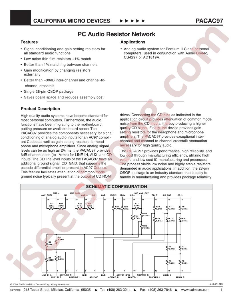 PACAC97R
