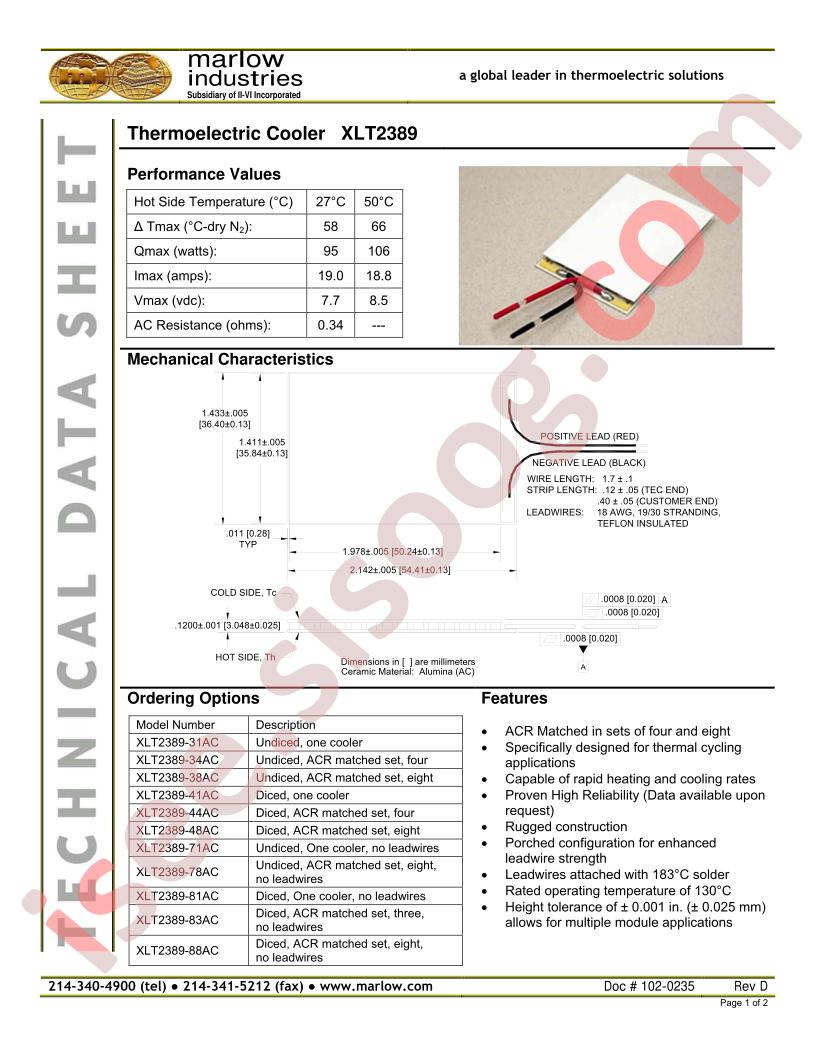 XLT2389-38AC