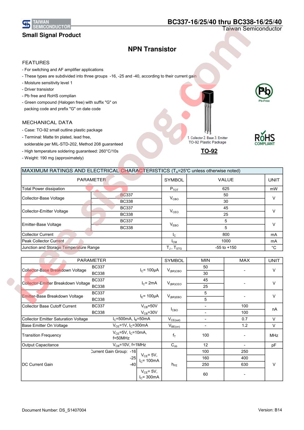 BC337-16A1G