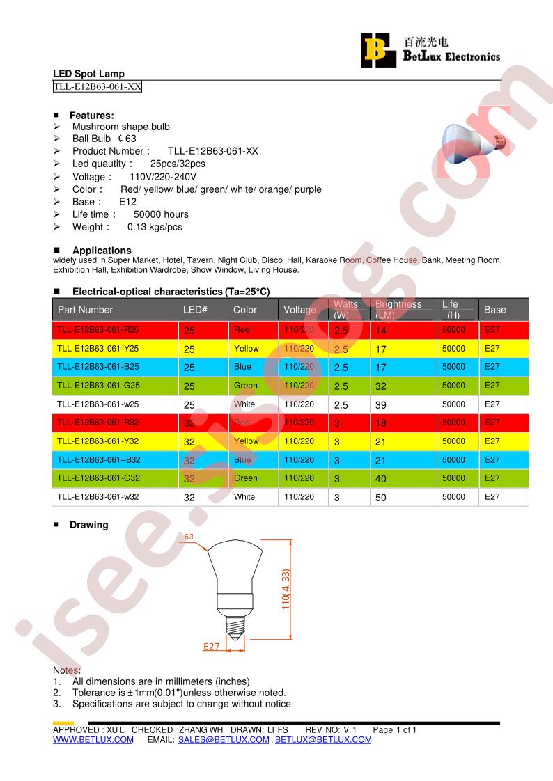 TLL-E12B63-061-w25