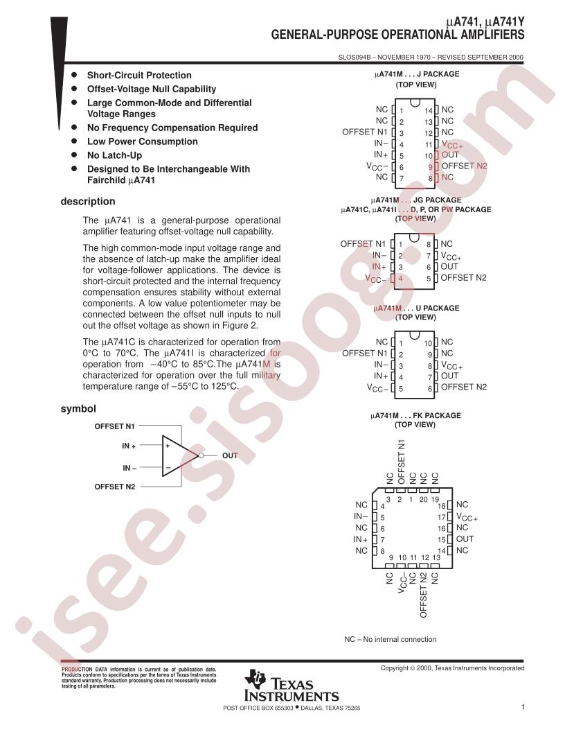 UA741CPSRE4