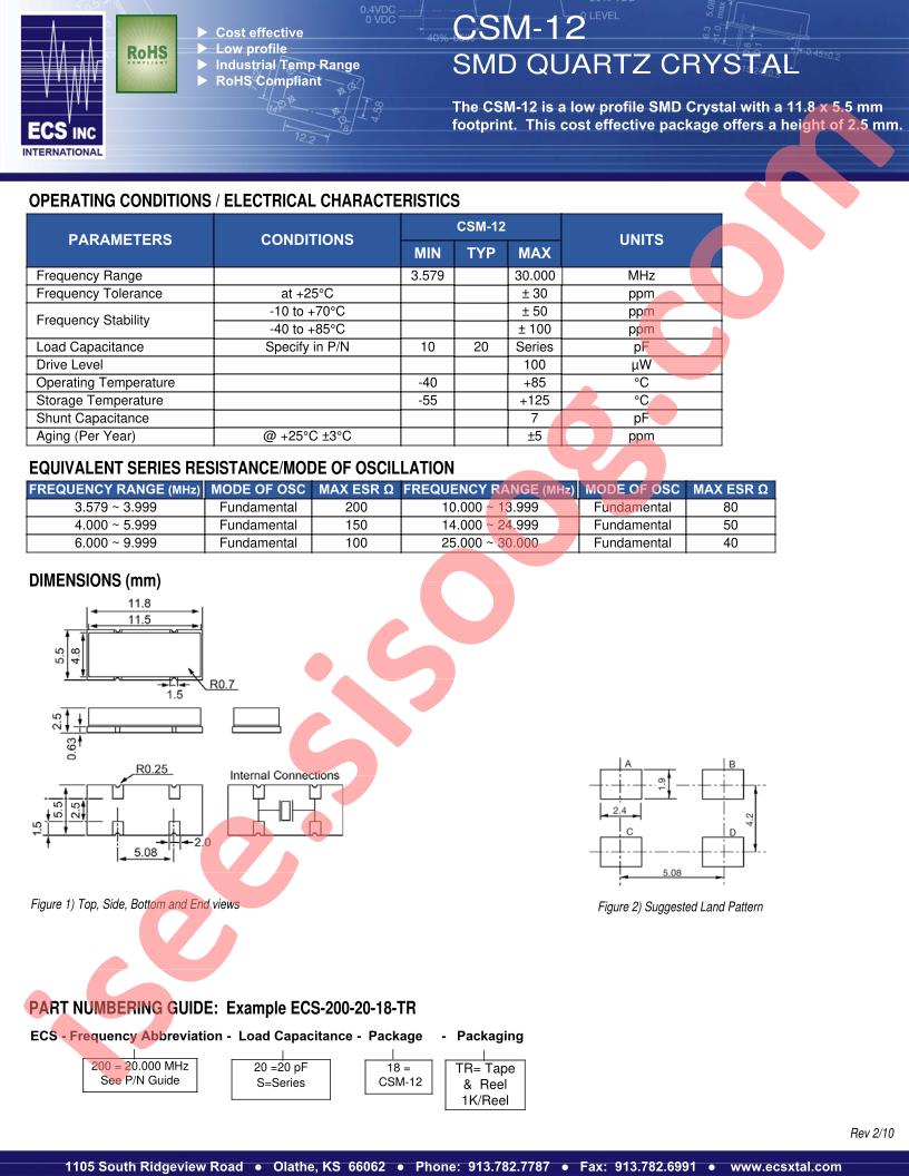 ECS-100-18-18-TR