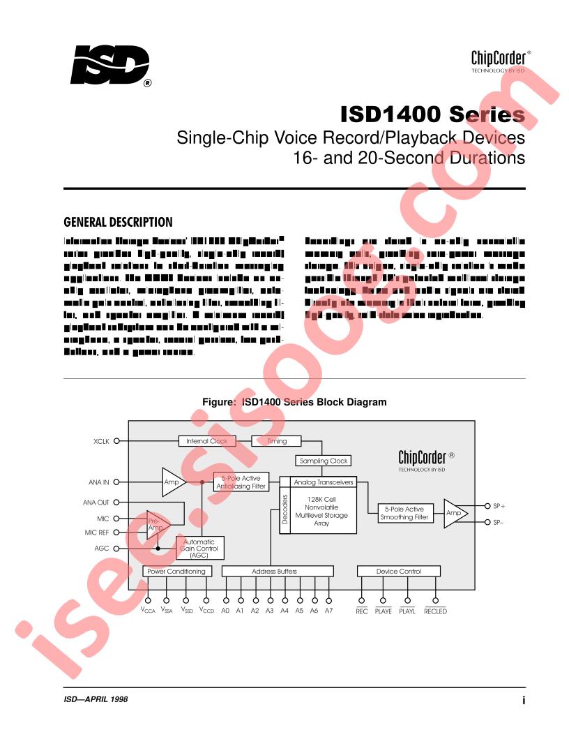 ISD1420SI