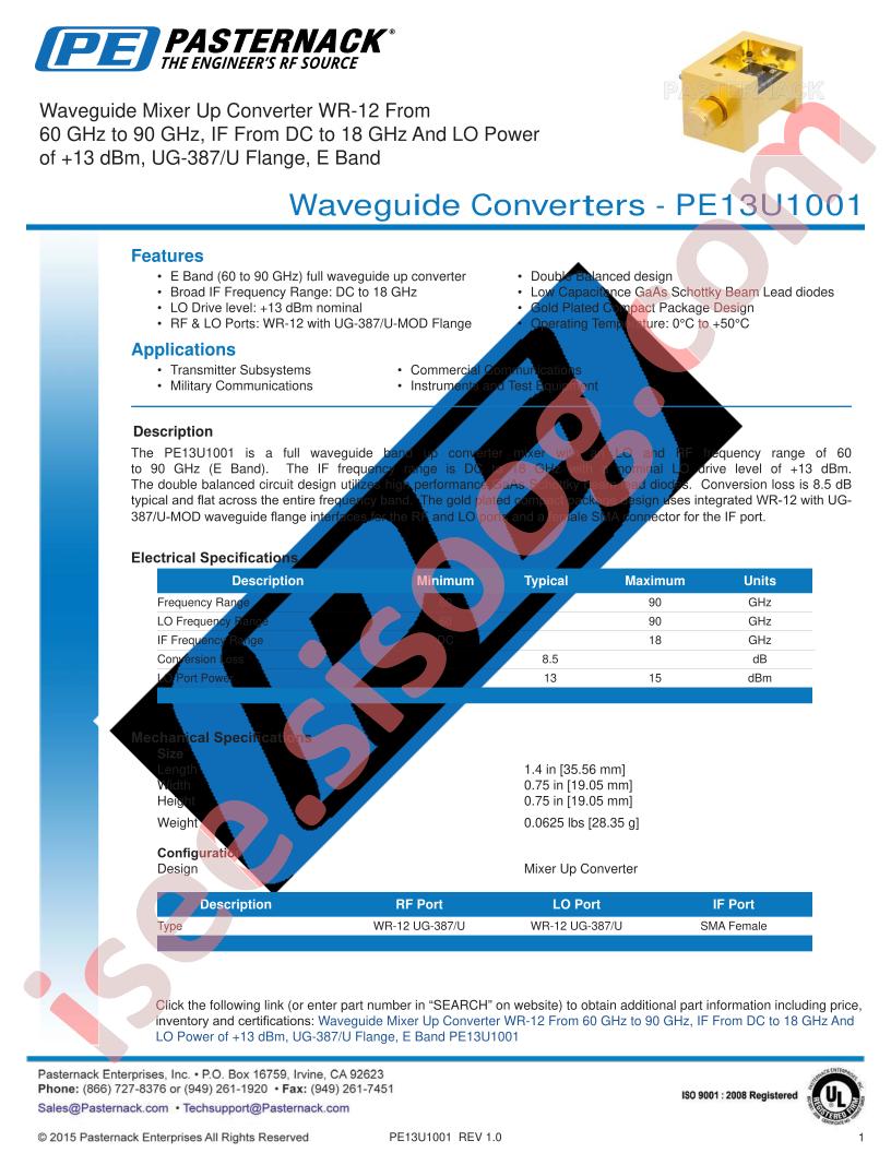 PE13U1001
