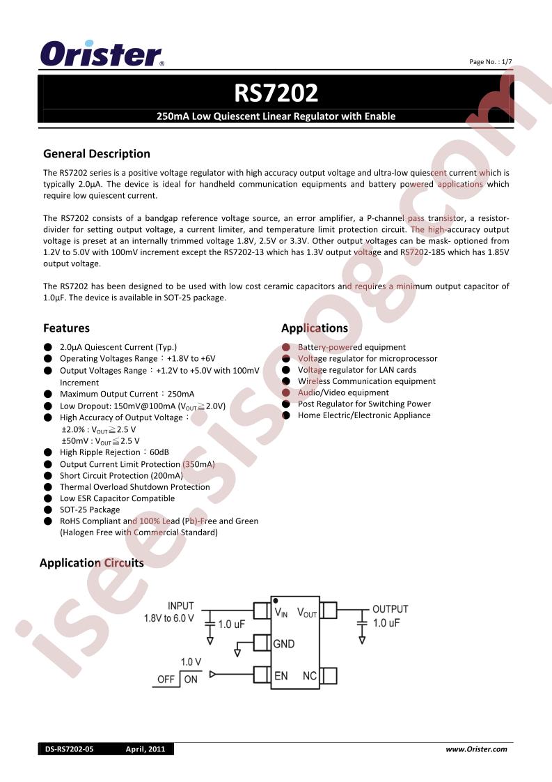 RS7202-20GRHNEP