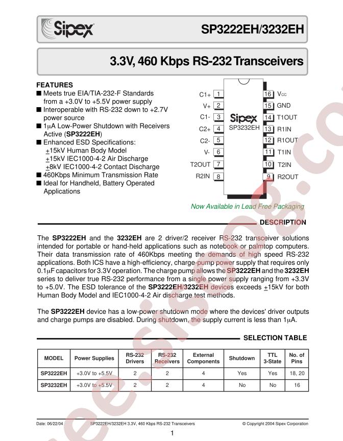 SP3222EH