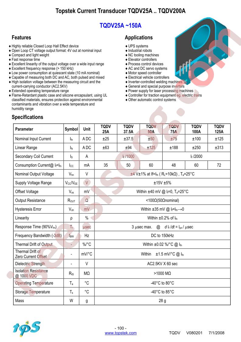 TQDV50A