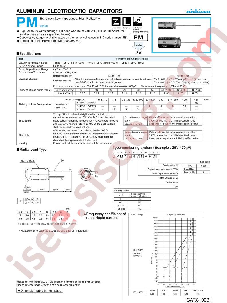 UPM0J101MDD