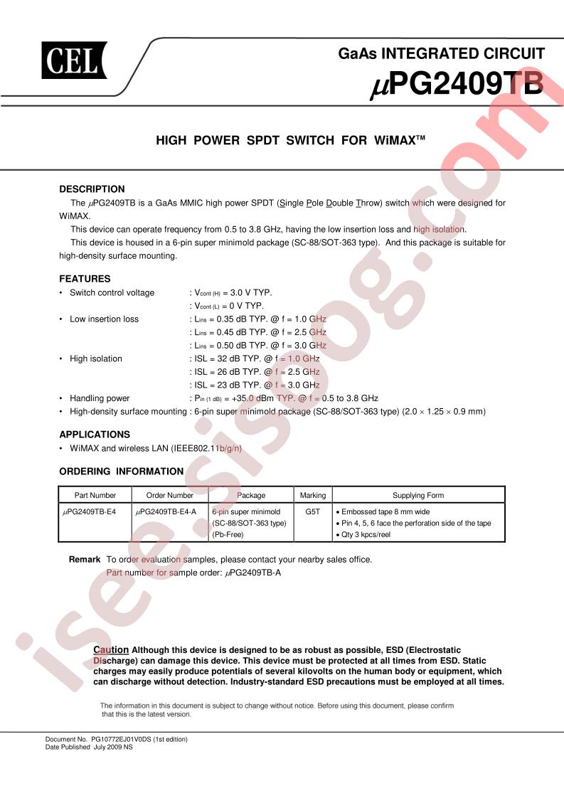 UPG2409TB-E4