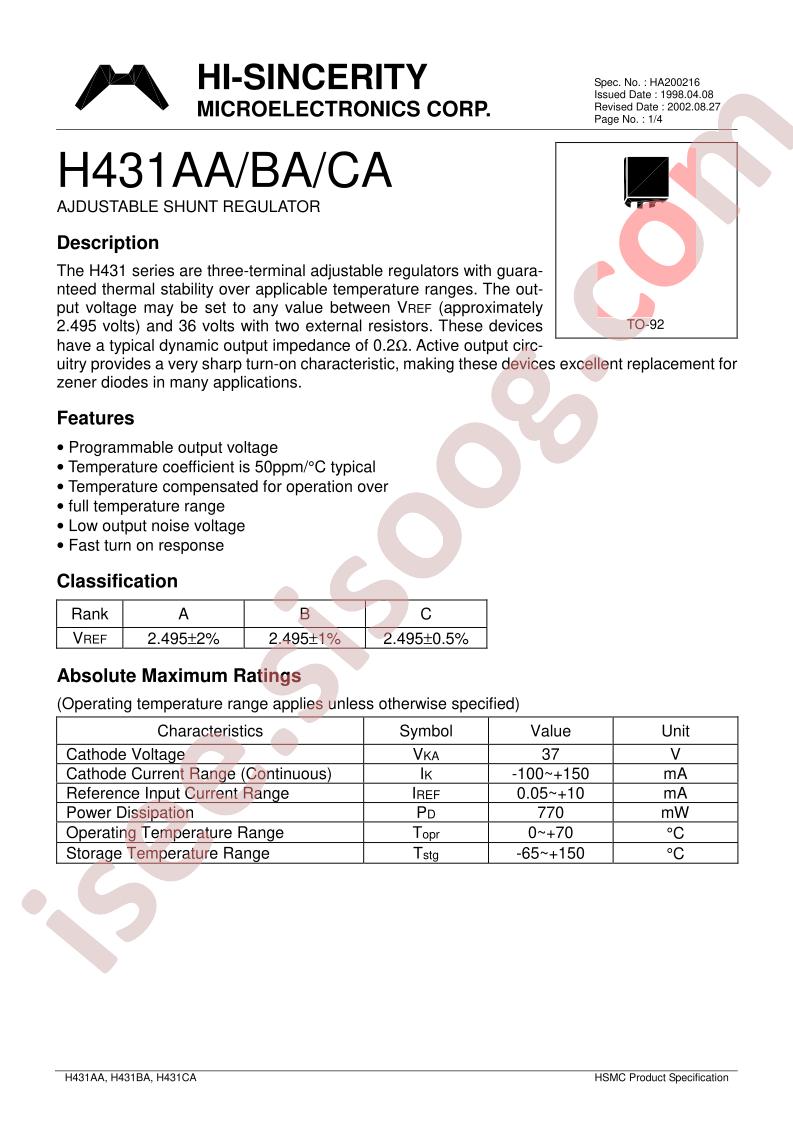 H431CA