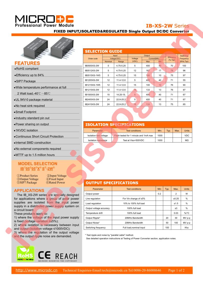 IB2405XS-2W