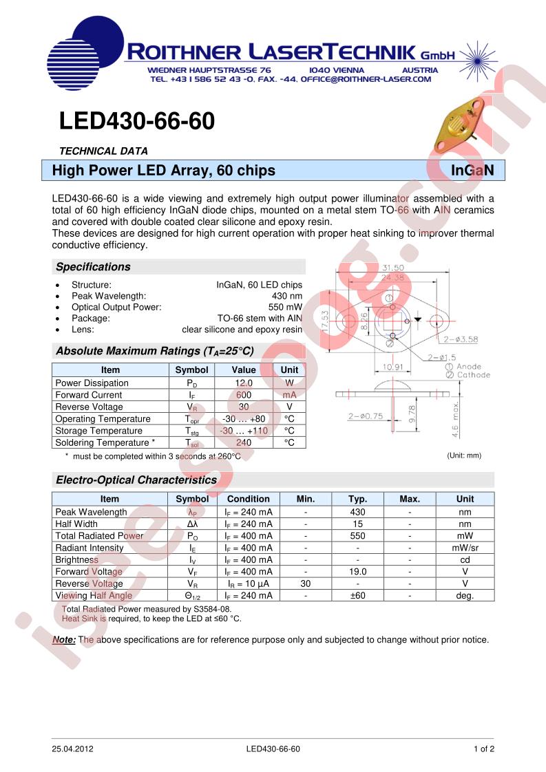 LED430-66-60