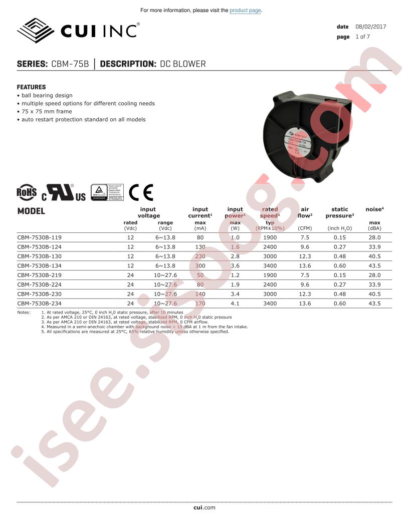 CBM-7530B-119