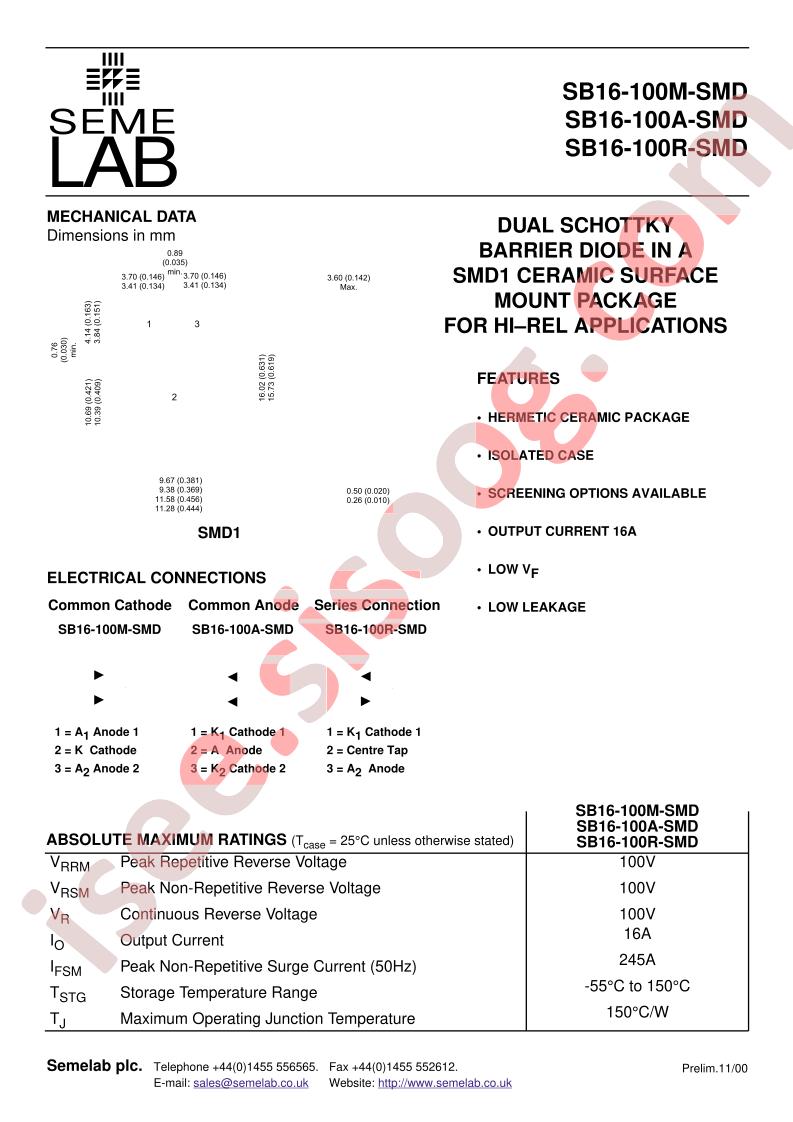 SB16-100R-SMD