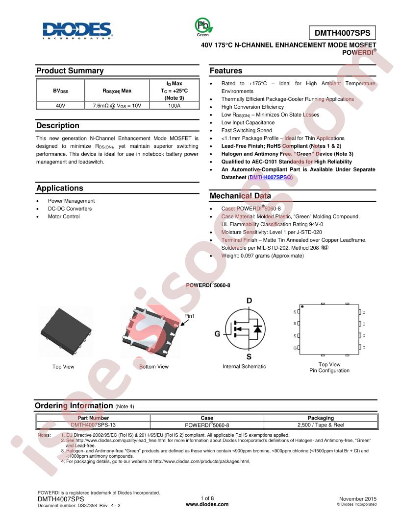 DMTH4007SPS