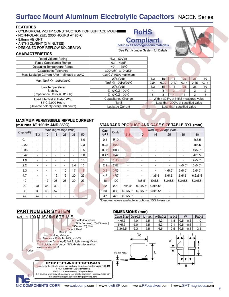 NACEN1R0K166.3X5.5TR13F