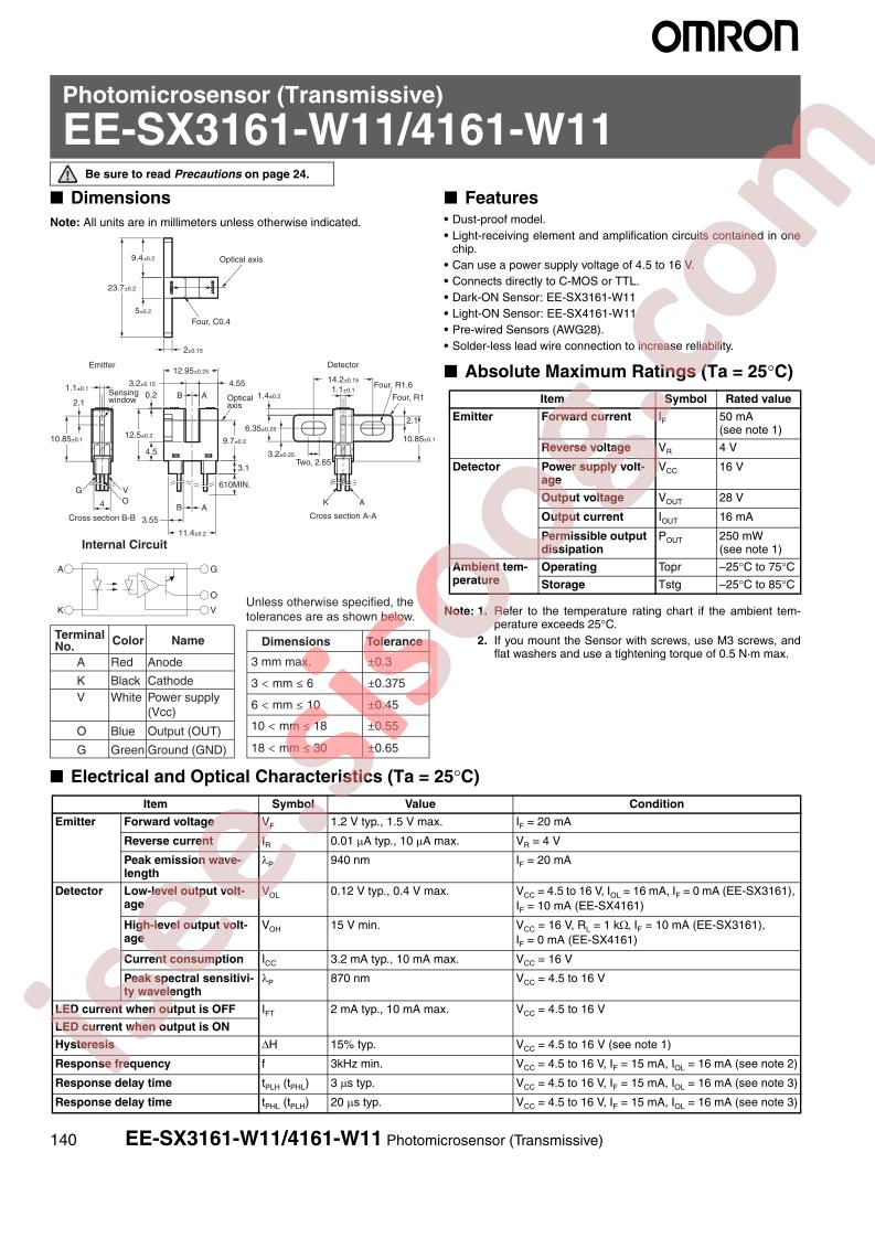 EE-SX3161-W11