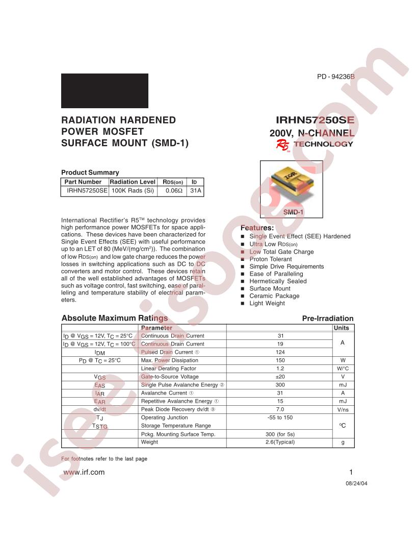 IRHN57250SE