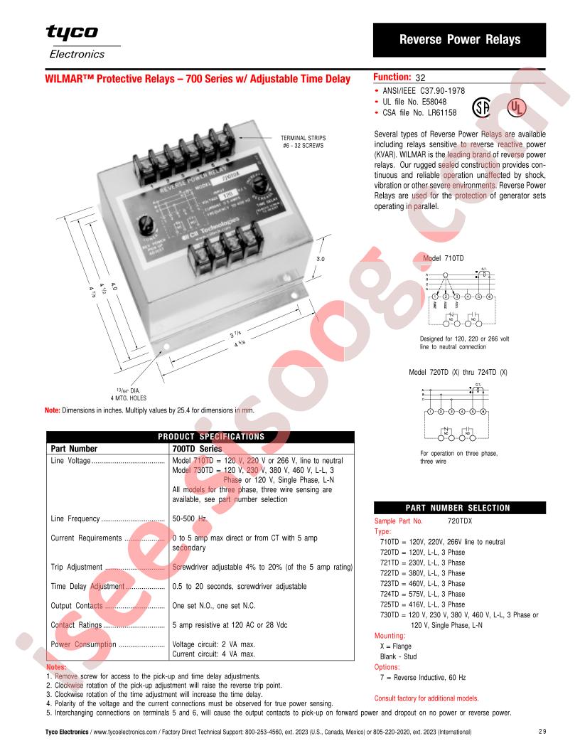 730TDX