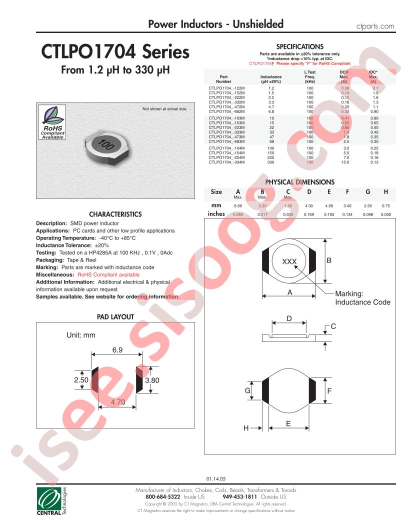 CTLPO1704-334M