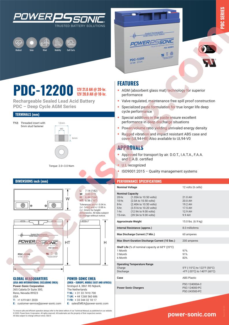 PDC-12200