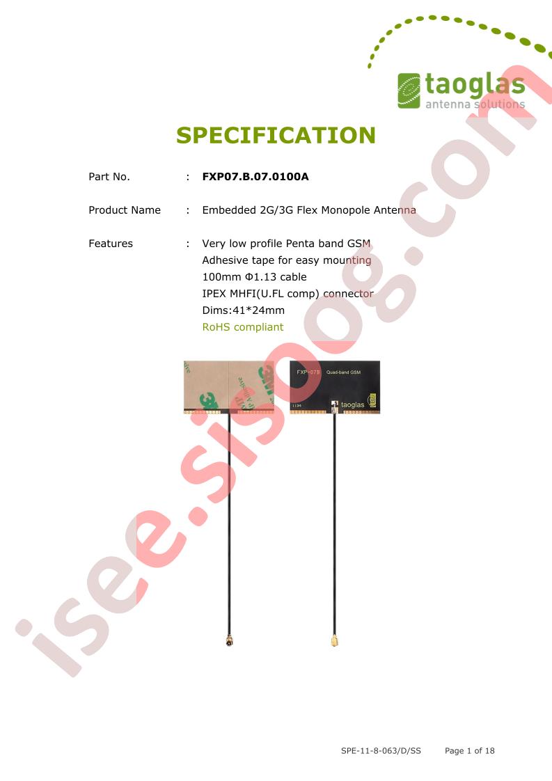 FXP07B070100A