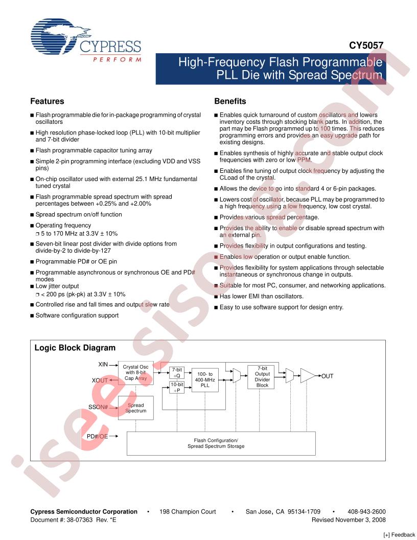 CY5057-11WAF