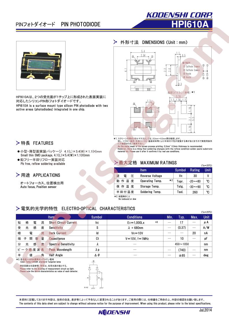 HPI610A