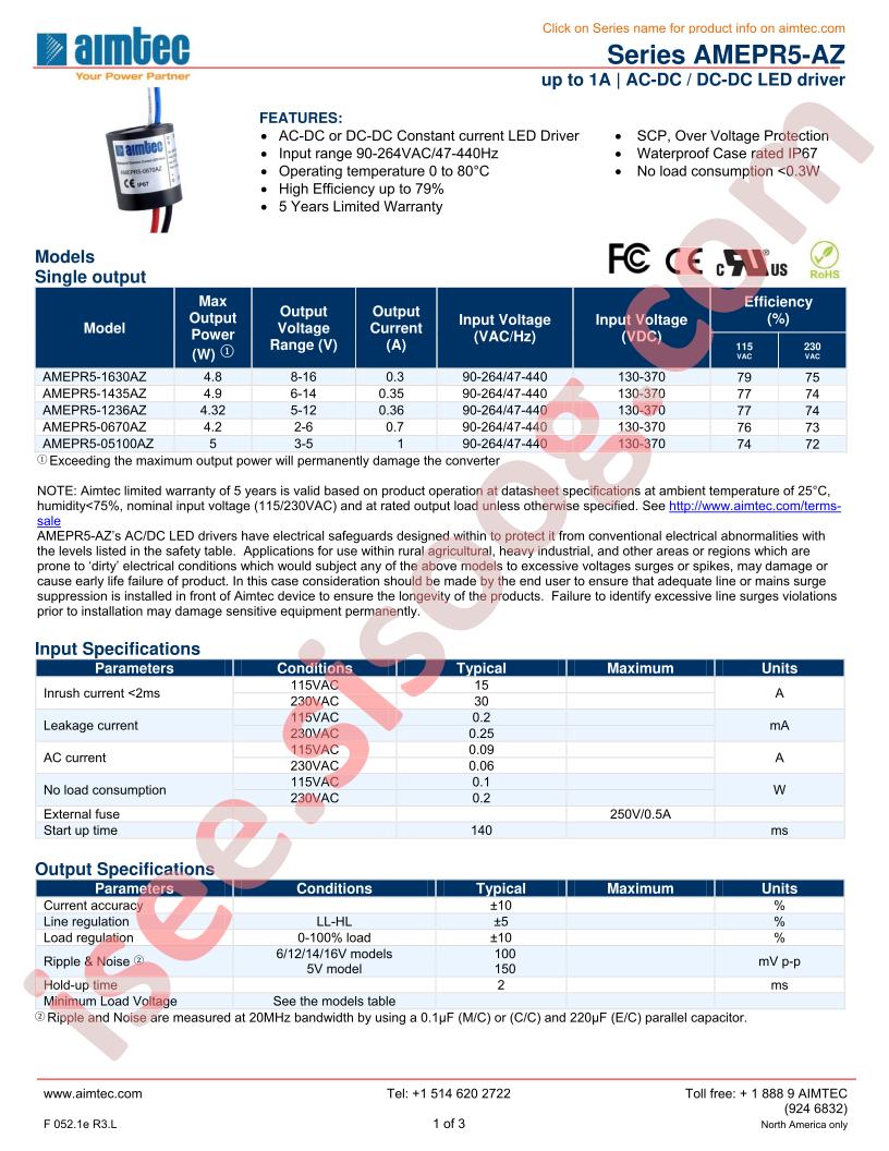 AMEPR5-05100AZ