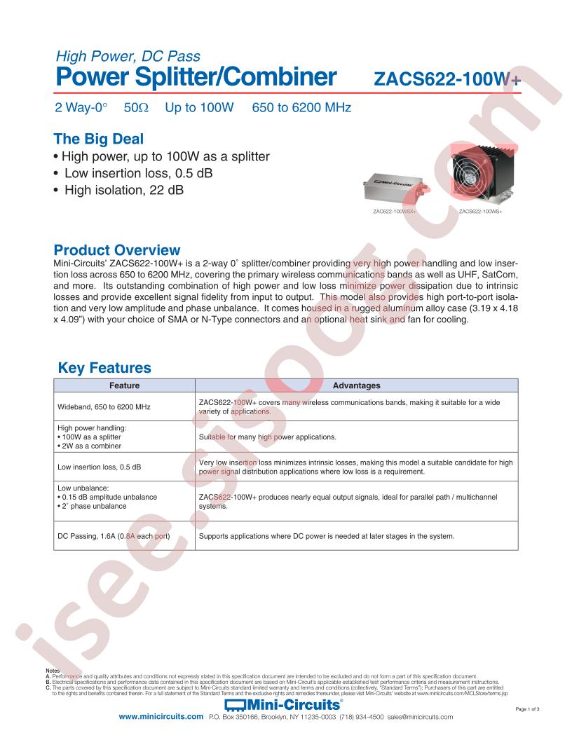 ZACS622-100WN+