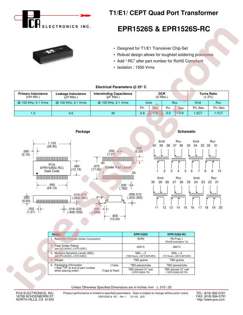 EPR1526S-RC