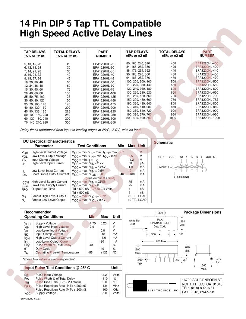 EPA1220HL-300