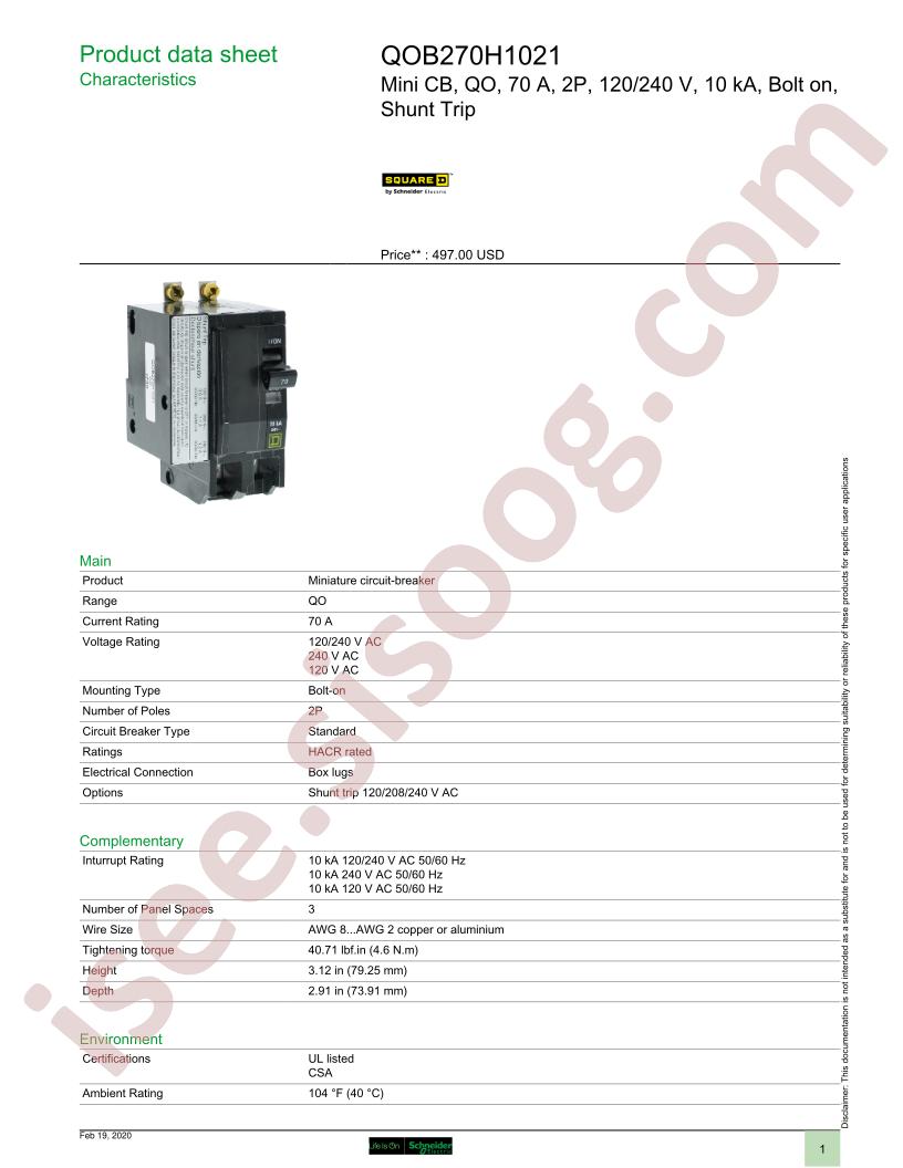 QOB270H1021