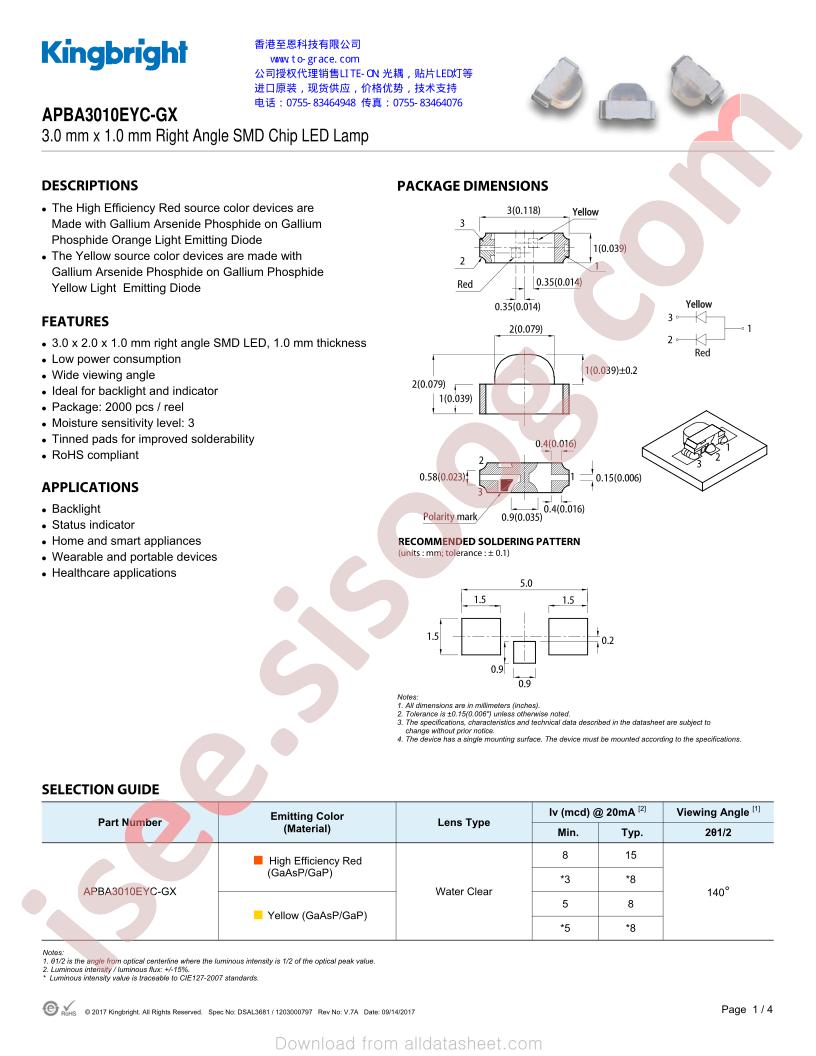 APBA3010EYC-GX