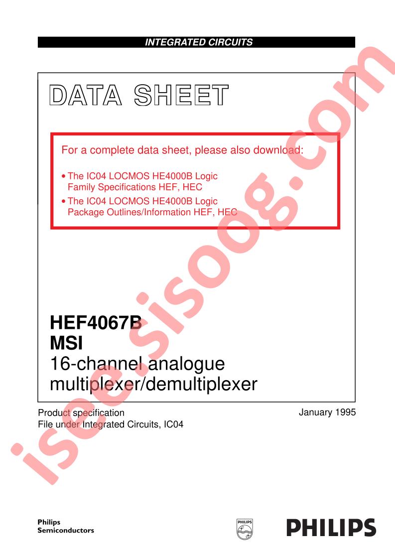HEF4067BP