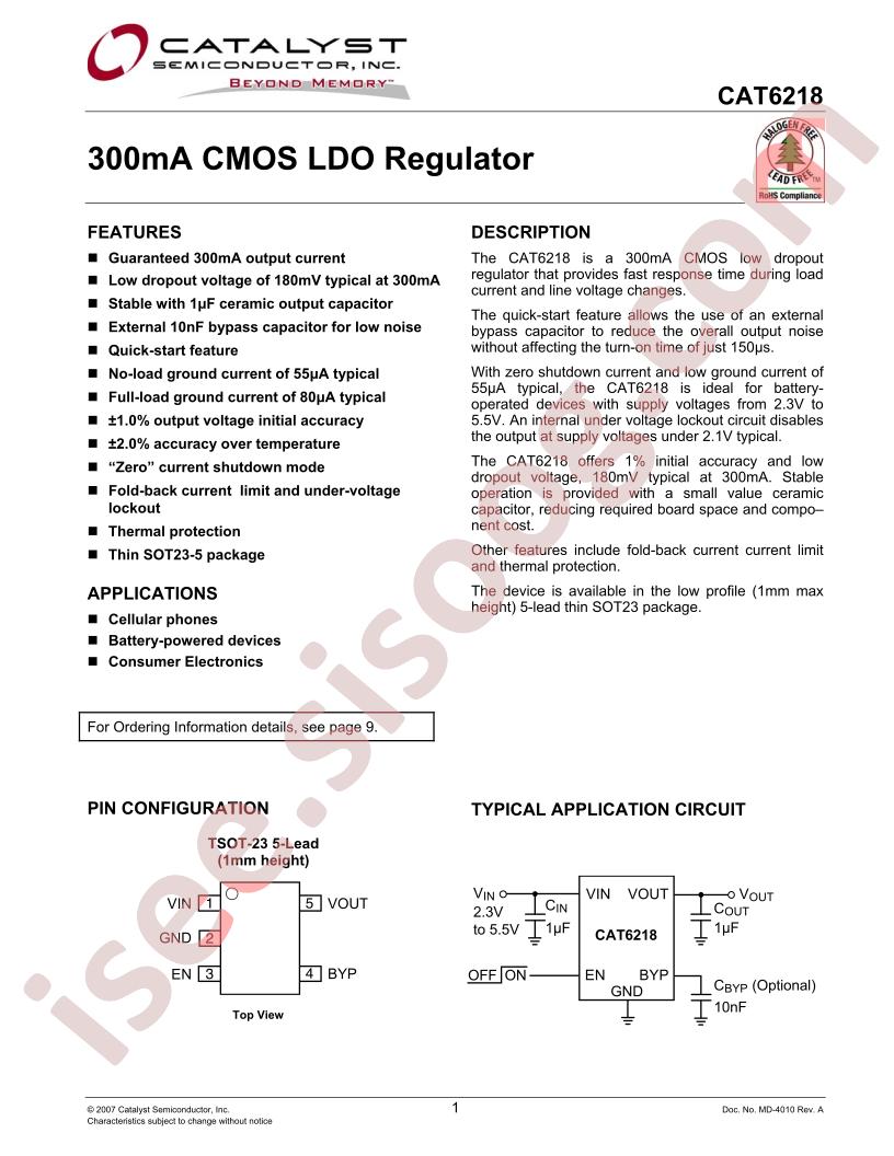 CAT6218-180TD-GT3
