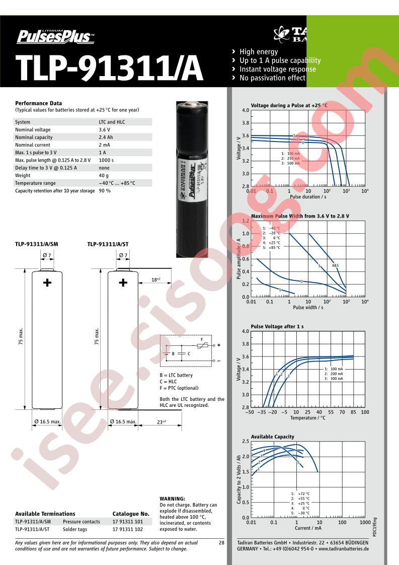 TLP-91311-A