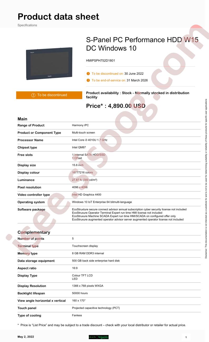 HMIPSPH752D1801
